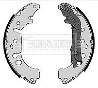 Borg & Beck - BRAKE SHOES - BBS6368 - Fits: Vauxhall Corsa 1.3CDTi 10/06-