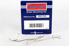 Borg & Beck - FITTING KIT - PADS - BBK1040 - Fits: Audi, Ford, Jaguar, Seat, VW.