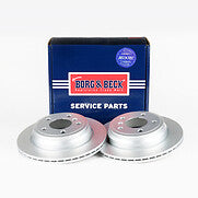 Borg & Beck - BRAKE DISC PAIR - BBD5259 - Fits: BMW 3 Ser(F30,31)320d,328i 11-