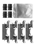 Borg & Beck - FITTING KIT - PADS - BBK1563 - Fits: Nissan NV200 02/10-