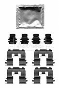 Borg & Beck - FITTING KIT - PADS - BBK1642 - Fits: TIPO 09/15-