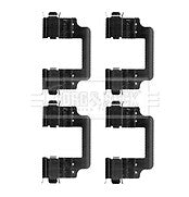 Borg & Beck - FITTING KIT - PADS - BBK1247 - Fits: L'Rover Range Rover 03/02-