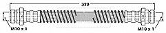 Borg & Beck - BRAKE HOSE - BBH6250 - Fits: Mit.Colt,Galant,Proton Persona