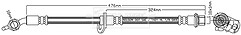 Borg & Beck - BRAKE HOSE - BBH7971 - Fits: Toy Avensis Station Wagon T22