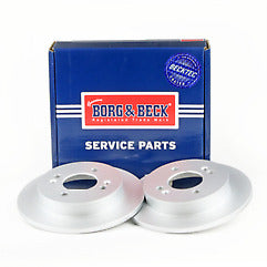 Borg & Beck - BRAKE DISC PAIR - BBD4529 - Fits: Kia Picanto 04/04-