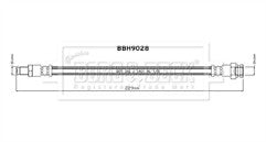 Borg & Beck - BRAKE HOSE - BBH9028 - Fits: Stelvio 2016- 949