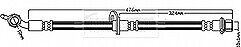 Borg & Beck - BRAKE HOSE - BBH7970 - Fits: Toy Avensis Station Wagon T22