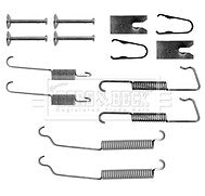Borg & Beck - FITTING KIT - SHOES - BBK6256 - Fits: Mercedes A Class (W168) 97-04
