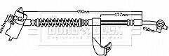 Borg & Beck - BRAKE HOSE - BBH8288 - Fits: Hyundai i40,i40 CW (V7) 7/11-