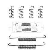 Borg & Beck - FITTING KIT - SHOES - BBK6225 - Fits: Volvo S60R, XC90 00-