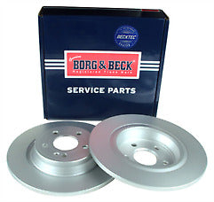Borg & Beck - BRAKE DISC PAIR - BBD5662 - Fits: A Class (177), B Class (247) 07/18-