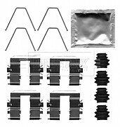 Borg & Beck - FITTING KIT - PADS - BBK1657 - Fits: Tucson, Sportage 06/15-