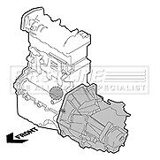 First Line - ENGINE MOUNTING - FEM4116 - Fits: Nissan Qashqai 07-