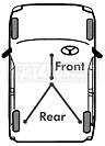 First Line - BRAKE CABLE - REAR - FKB2895 - Fits: Saab 9-5 97-05