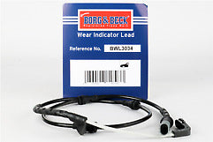 Borg & Beck - WEAR LEAD - BWL3034 - Fits: BMW X6 (E71) 05/08-