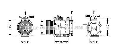 First Line - THERMOSTAT KIT - FTK063 - Fits: Vauxhall Multifit
