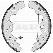 Borg & Beck - BRAKE SHOES - BBS6357 - Fits: Freelander10/00-01/06