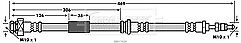 Borg & Beck - BRAKE HOSE - BBH7698 - Fits: Nissan Cabstar 09/06-