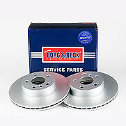 Borg & Beck - BRAKE DISC PAIR - BBD5609 - Fits: 3 Series (G20) 318d 03/19-