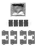 Borg & Beck - FITTING KIT - PADS - BBK1504 - Fits: GM Astra 12/09-