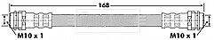Borg & Beck - BRAKE HOSE - BBH6632 - Fits: VAG A1,A3,Arosa,Polo,Octavia