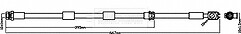 Borg & Beck - BRAKE HOSE - BBH8380 - Fits: VAG A3,Golf,TT,Leon,Octavia