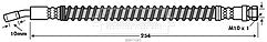 Borg & Beck - BRAKE HOSE - BBH7685 - Fits: Hyundai Atos,Atos Prime (MX)