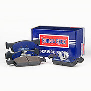 Borg & Beck - FRONT BRAKE PADS - BBP2408 - Fits: Dacia Logan II 10/12-