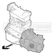 First Line - ENGINE MOUNTING - FEM4252 - Fits: Ford Courier 1.5-1.6 d 14-