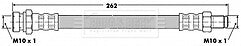 Borg & Beck - BRAKE HOSE - BBH6328 - Fits: Mit.Colt,Galant,Lancer,Starion