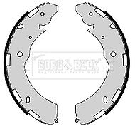 Borg & Beck - BRAKE SHOES - BBS6435 - Fits: Mitsubishi L200 05/06-