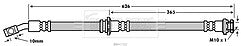 Borg & Beck - BRAKE HOSE - BBH7702 - Fits: Nissan Juke (F12) 2010-