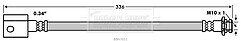 Borg & Beck - BRAKE HOSE - BBH7651 - Fits: Nissan 350Z 03-09