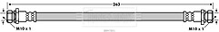 Borg & Beck - BRAKE HOSE - BBH7801 - Fits: Kia Carens (FJ),Shuma(FB)