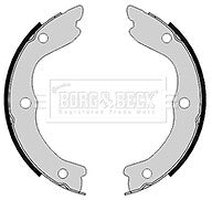Borg & Beck - BRAKE SHOES - BBS6370 - Fits: Nissan X-Trail 06/01 - 05/07