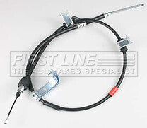 First Line - BRAKE CABLE REAR LH - FKB3848 - Fits: Rio with ABS Drums 10/07-