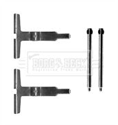 Borg & Beck - FITTING KIT - PADS - BBK1558 - Fits: Mercedes C Class(203)01-08