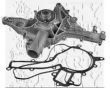 Key Parts - WATER PUMP W/GASKET - KCP1776 - Fits: Mercedes 3.2, 4.3 97-