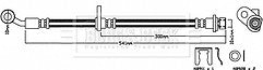 Borg & Beck - BRAKE HOSE - BBH8157 - Fits: Honda Civic VII (ES) 1.3 02-05
