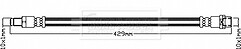 Borg & Beck - BRAKE HOSE - BBH8389 - Fits: Mercedes CLS,E Class 11/09-