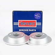 Borg & Beck - BRAKE DISC PAIR - BBD4400 - Fits: Honda Civic Type R 01-