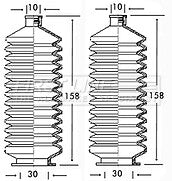 First Line - STEERING GAITER KIT - FSG3057 - Fits: Renault