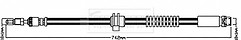 Borg & Beck - BRAKE HOSE - BBH8322 - Fits: BMW X3,4(F25,F26) xDrive 9/10-