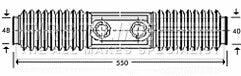 First Line - STEERING GAITER KIT - FSG3212 - Fits: Audi - (Single Boot)