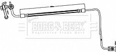 Borg & Beck - BRAKE HOSE - BBH8497 - Fits: Citroen C4 Picasso 10/12-