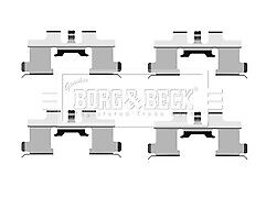 Borg & Beck - FITTING KIT - PADS - BBK1372 - Fits: Suzuki Ignis 12/03-