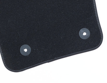 Genuine Carpet Floor Mats front, black - 2461227