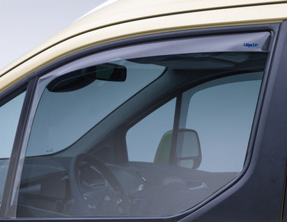 Genuine Climair®* Wind Deflectors For Front Door Windows, Black - 1852674