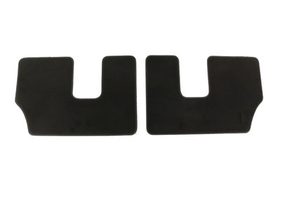 Genuine Velour Floor Mats rear, blue, for third seat row - 1432705