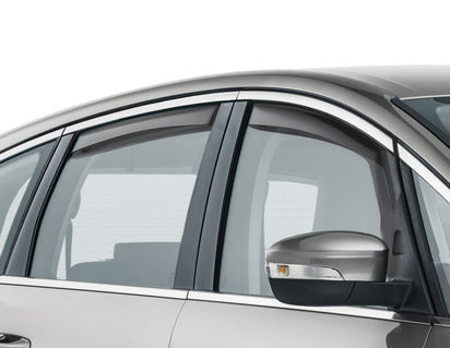 Genuine Climair®* Wind Deflectors For Rear Door Windows, Black - 1927036